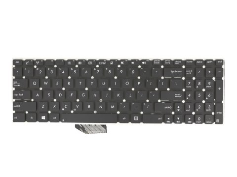 Klawiatura laptopa do Asus K56, R700, X501 (numeryczna) - krótka taśma Klawiatura laptopa do Asus K56, R700, X501 (numeryczna) - krótka taśma