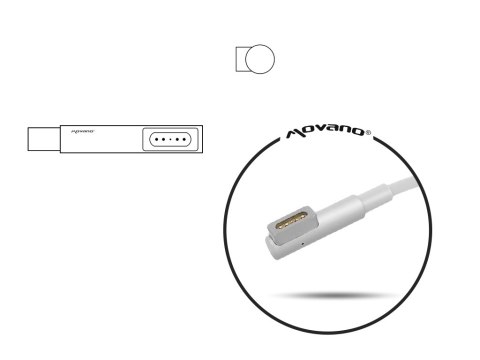 Przewód do zasilacza / ładowarki Apple magsafe 85W Przewód do zasilacza / ładowarki Apple magsafe 85W