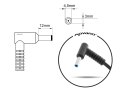 Przewód do zasilacza / ładowarki HP (4.5x3.0 PIN z bolcem)