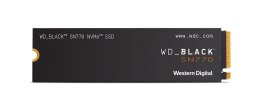 Western Digital Dysk SSD WD Black SN770 250GB M.2 2280 PCIe NVMe (4000/2000 MB/s) WDS250G3X0E