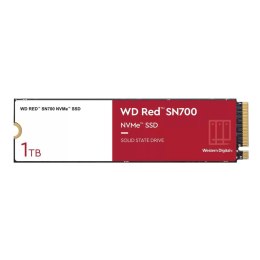Western Digital Dysk SSD WD Red SN700 1TB M.2 2280 NVMe (3430/3000 MB/s) WDS100T1R0C
