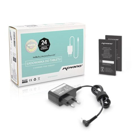 Zasilacz Movano 12v 1.5a (3.0x1.0) 18W do Tablet Acer iconia Zasilacz Movano 12v 1.5a (3.0x1.0) 18W do Tablet Acer iconia