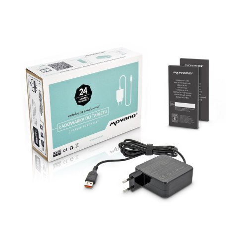 Zasilacz Movano 20v 3.25a (prostokątny Yoga 3 - Yoga 4) 65W do Tablet Lenovo Yoga4 pro Zasilacz Movano 20v 3.25a (prostokątny Yoga 3 - Yoga 4) 65W do Tablet Lenovo Yoga4 pro
