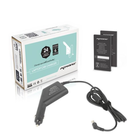 Zasilacz samochodowy Movano 19.5v 3.3a (6.5x4.4 pin) 65W do Sony Zasilacz samochodowy Movano 19.5v 3.3a (6.5x4.4 pin) 65W do Sony
