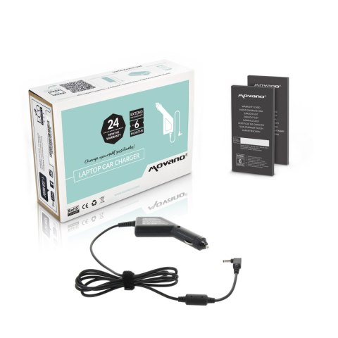 Zasilacz samochodowy Movano 19v 2.37a (4.0x1.35) 45W do Asus Zasilacz samochodowy Movano 19v 2.37a (4.0x1.35) 45W do Asus
