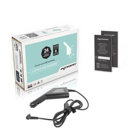 Zasilacz samochodowy Movano 20v 3.25a (4.0x1.7) 65W do Lenovo Zasilacz samochodowy Movano 20v 3.25a (4.0x1.7) 65W do Lenovo
