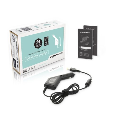 Zasilacz samochodowy Movano 20v 4.5a (prostokątny 11.0x4.5 pin - Yoga) 90W do Lenovo Zasilacz samochodowy Movano 20v 4.5a (prostokątny 11.0x4.5 pin - Yoga) 90W do Lenovo