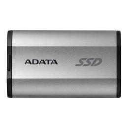 ADATA Dysk zewnętrzny SSD ADATA SD810 1TB USB-C 3.2 (2000/2000 MB/s) Srebrny