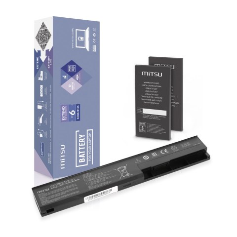 Bateria Mitsu do Asus X301, X401, X501 Bateria Mitsu do Asus X301, X401, X501