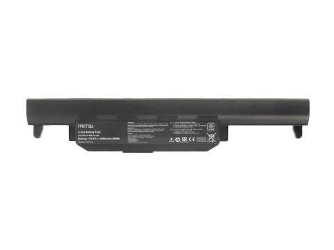 Bateria Mitsu do Asus A55, K45, K55 Bateria Mitsu do Asus A55, K45, K55