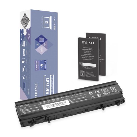 Bateria Mitsu do Dell Latitude E5440, E5540 (4400mAh) Bateria Mitsu do Dell Latitude E5440, E5540 (4400mAh)