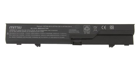 Bateria Mitsu do HP ProBook 4320s, 4520s (6600mAh) Bateria Mitsu do HP ProBook 4320s, 4520s (6600mAh)