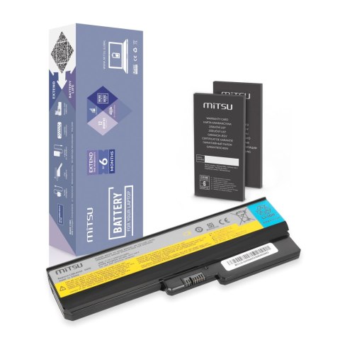 Bateria Mitsu do Lenovo IdeaPad G450, G530, G550 Bateria Mitsu do Lenovo IdeaPad G450, G530, G550