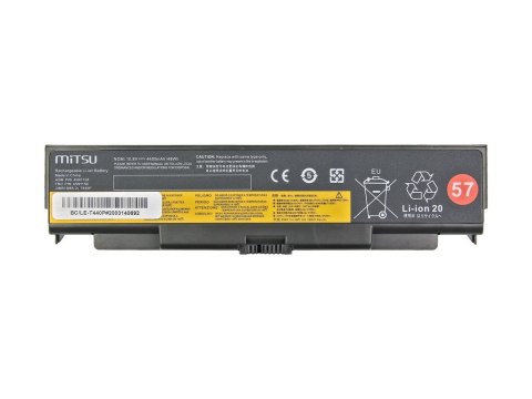 Bateria Mitsu do Lenovo T440p, W540 Bateria Mitsu do Lenovo T440p, W540