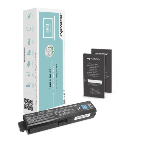Bateria Movano do Toshiba L700, L730, L750 (6600mAh) Bateria Movano do Toshiba L700, L730, L750 (6600mAh)