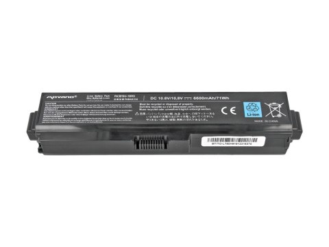 Bateria Movano do Toshiba L700, L730, L750 (6600mAh) Bateria Movano do Toshiba L700, L730, L750 (6600mAh)