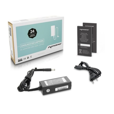 Zasilacz Movano 19.5v 2.31a (7.4x5.0 pin) 45W do HP Zasilacz Movano 19.5v 2.31a (7.4x5.0 pin) 45W do HP