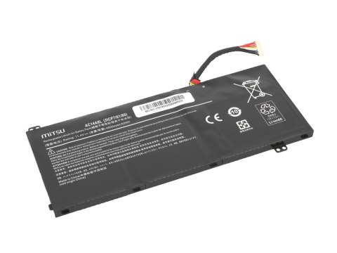 Bateria Mitsu do Acer Aspire V15, VN7 Bateria Mitsu do Acer Aspire V15, VN7