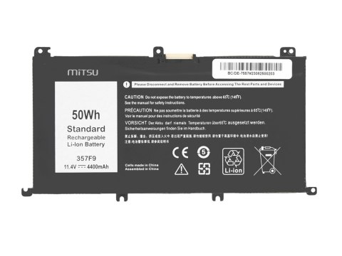 Bateria Mitsu do Dell Inspiron 15 (7557), 15 (7559) - 4400mAh Bateria Mitsu do Dell Inspiron 15 (7557), 15 (7559) - 4400mAh