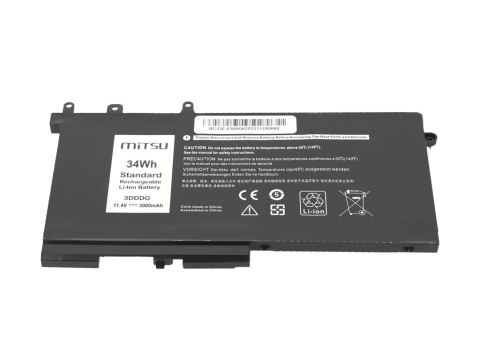 Bateria Mitsu do Dell Latitude E5280, E5480, E5580 Bateria Mitsu do Dell Latitude E5280, E5480, E5580