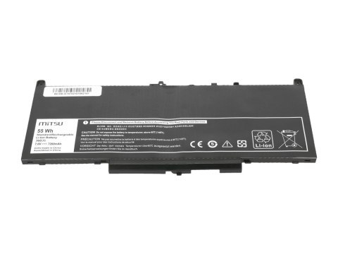 Bateria Mitsu do Dell Latitude E7270, E7470 Bateria Mitsu do Dell Latitude E7270, E7470