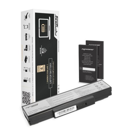 Bateria Movano Premium do Asus K72, K73, N73, X77 (7800mAh) Bateria Movano Premium do Asus K72, K73, N73, X77 (7800mAh)