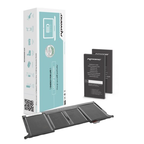 Bateria Movano do Apple MacBook Air 11" - A1370 (2011, 2013 r.) Bateria Movano do Apple MacBook Air 11" - A1370 (2011, 2013 r.)