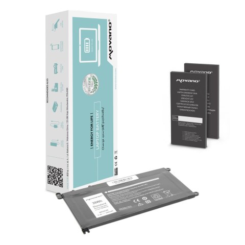 Bateria Movano do Dell Vostro 14 (5468), Inspiron 15 (5568) - 3100mAh Bateria Movano do Dell Vostro 14 (5468), Inspiron 15 (5568) - 3100mAh