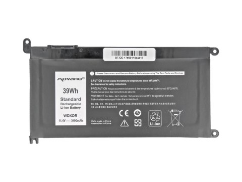 Bateria Movano do Dell Vostro 14 (5468), Inspiron 15 (5568) - 3100mAh Bateria Movano do Dell Vostro 14 (5468), Inspiron 15 (5568) - 3100mAh