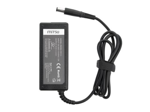 Zasilacz Mitsu 19.5v 3.34a (7.4x5.0 pin) 65W do Dell Zasilacz Mitsu 19.5v 3.34a (7.4x5.0 pin) 65W do Dell