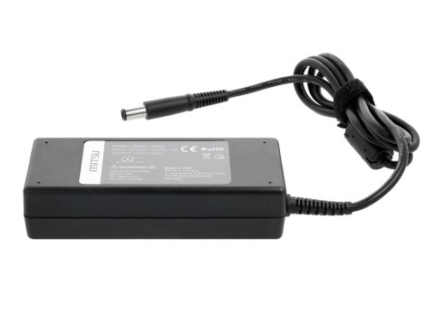 Zasilacz Mitsu 19.5v 4.62a (7.4x5.0 pin) 90W do Dell Zasilacz Mitsu 19.5v 4.62a (7.4x5.0 pin) 90W do Dell