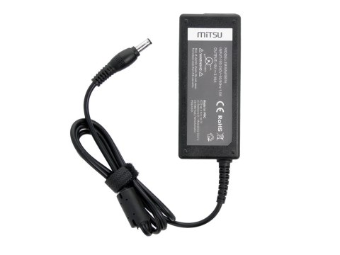 Zasilacz Mitsu 19v 3.16a (5.5x3.0 pin) 60W do Samsung Zasilacz Mitsu 19v 3.16a (5.5x3.0 pin) 60W do Samsung