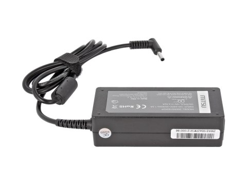 Zasilacz Mitsu 19v 3.42a (4.5x3.0 pin) 65W do Asus Zasilacz Mitsu 19v 3.42a (4.5x3.0 pin) 65W do Asus