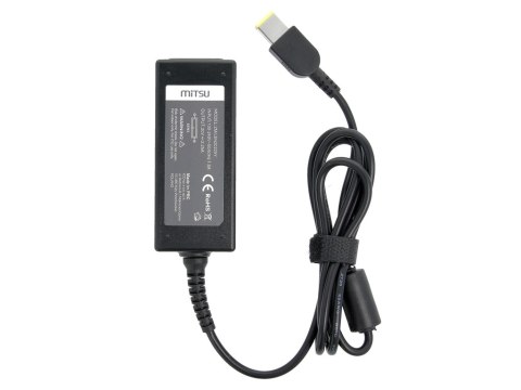 Zasilacz Mitsu 20v 2.25a (prostokątny 11.0x4.5 pin - Yoga) 45W do Lenovo Zasilacz Mitsu 20v 2.25a (prostokątny 11.0x4.5 pin - Yoga) 45W do Lenovo