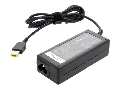 Zasilacz Mitsu 20v 3.25a (prostokątny 11.0x4.5 pin - Yoga) 65W do Lenovo Zasilacz Mitsu 20v 3.25a (prostokątny 11.0x4.5 pin - Yoga) 65W do Lenovo