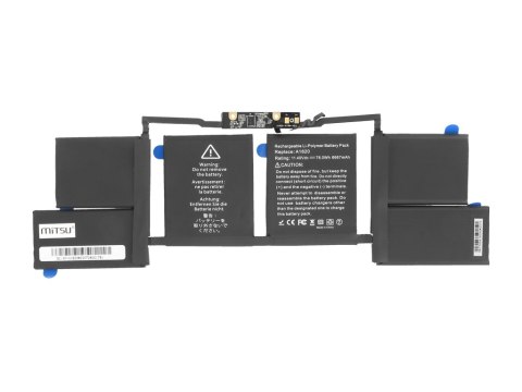 Bateria Mitsu do Apple MacBook Pro A1707, A1820 Bateria Mitsu do Apple MacBook Pro A1707, A1820