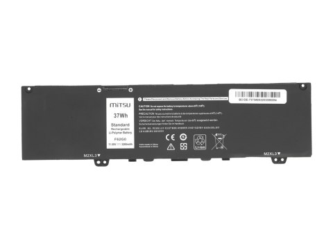 Bateria Mitsu do Dell Inspiron 13 (7373), 13 (7386) Bateria Mitsu do Dell Inspiron 13 (7373), 13 (7386)