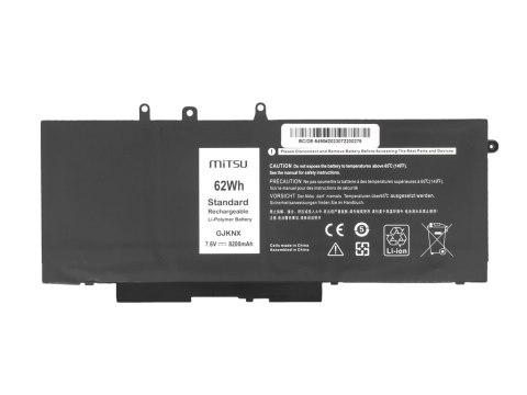 Bateria Mitsu do Dell Latitude 5490, 5590 Bateria Mitsu do Dell Latitude 5490, 5590