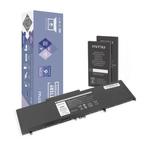 Bateria Mitsu do Dell Latitude E5570 (5500mAh) - 11.4V Bateria Mitsu do Dell Latitude E5570 (5500mAh) - 11.4V