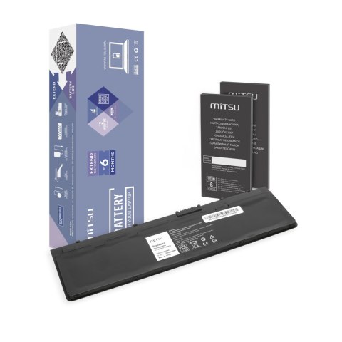 Bateria Mitsu do Dell Latitude E7240, E7250 - 11.1V (2700mAh) Bateria Mitsu do Dell Latitude E7240, E7250 - 11.1V (2700mAh)