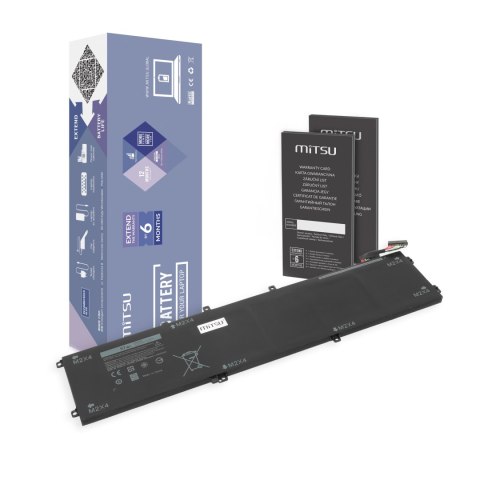 Bateria Mitsu do Dell XPS 15 (9550) - 6GTPY Bateria Mitsu do Dell XPS 15 (9550) - 6GTPY