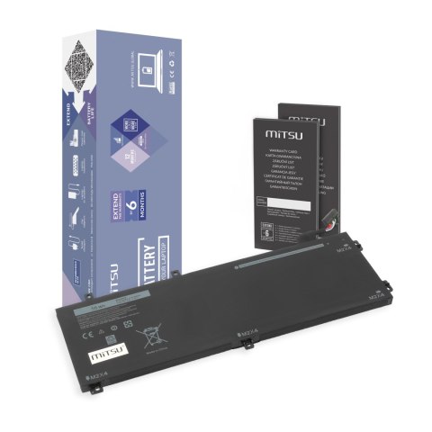 Bateria Mitsu do Dell XPS 15 (9550) - RRCGW Bateria Mitsu do Dell XPS 15 (9550) - RRCGW