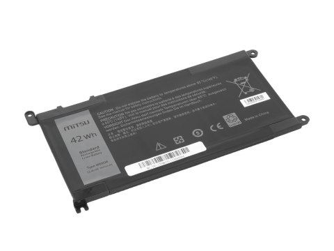 Bateria Mitsu do Dell Vostro 14 (5468), Inspiron 15 (5568) - 3400mAh Bateria Mitsu do Dell Vostro 14 (5468), Inspiron 15 (5568) - 3400mAh