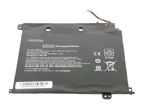 Bateria Mitsu do HP Chromebook 11 G5 Bateria Mitsu do HP Chromebook 11 G5