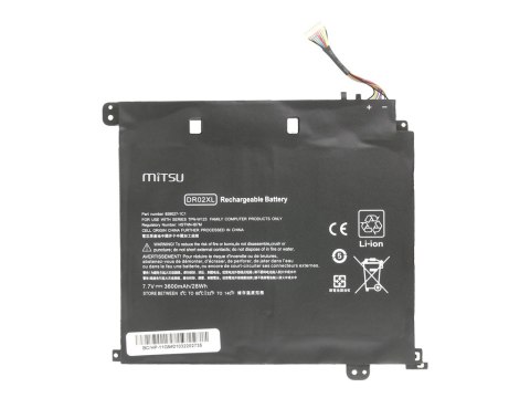 Bateria Mitsu do HP Chromebook 11 G5 Bateria Mitsu do HP Chromebook 11 G5