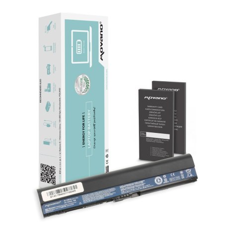Bateria Movano do Acer Aspire One 725, 756 Bateria Movano do Acer Aspire One 725, 756