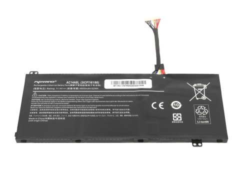 Bateria Movano do Acer Aspire V15, VN7 Bateria Movano do Acer Aspire V15, VN7