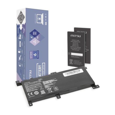 Bateria Mitsu do Asus X556, X556U Bateria Mitsu do Asus X556, X556U