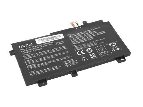 Bateria Mitsu do Asus TUF Gaming FX504, FX505, FX80G Bateria Mitsu do Asus TUF Gaming FX504, FX505, FX80G