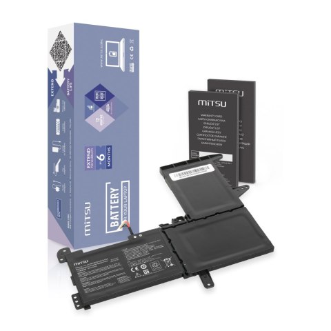 Bateria Mitsu do Asus Vivobook 15 X510, S15 S510UA Bateria Mitsu do Asus Vivobook 15 X510, S15 S510UA